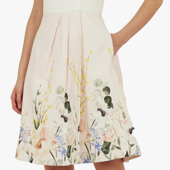 🔥LAST 1🔥NWT TED BAKER FULL SKIRT DRESS - Picture 8 of 10